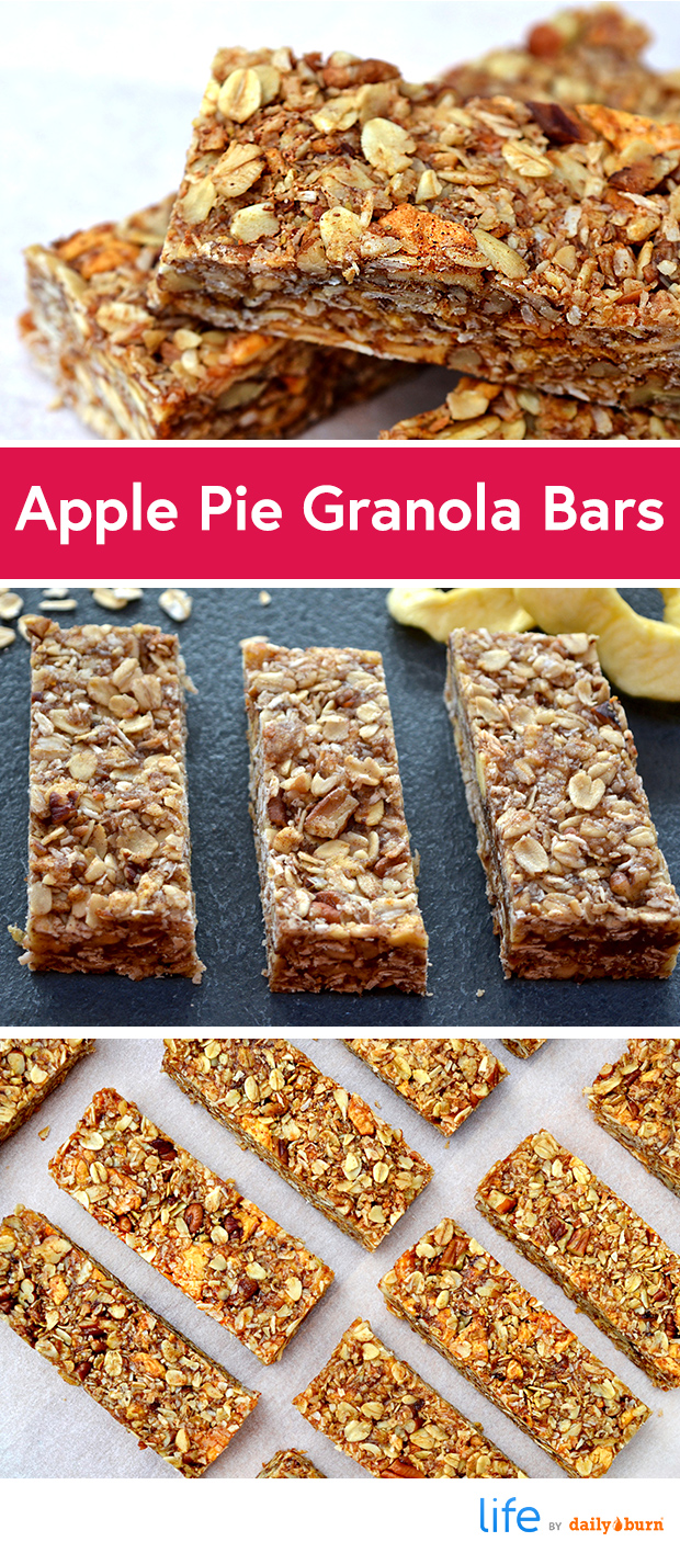 apple pie granola bar recipe