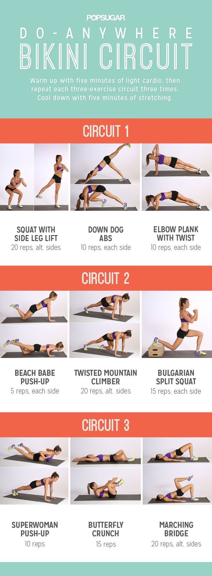 Full Body Circuit Workout For Fat Loss - Sundried