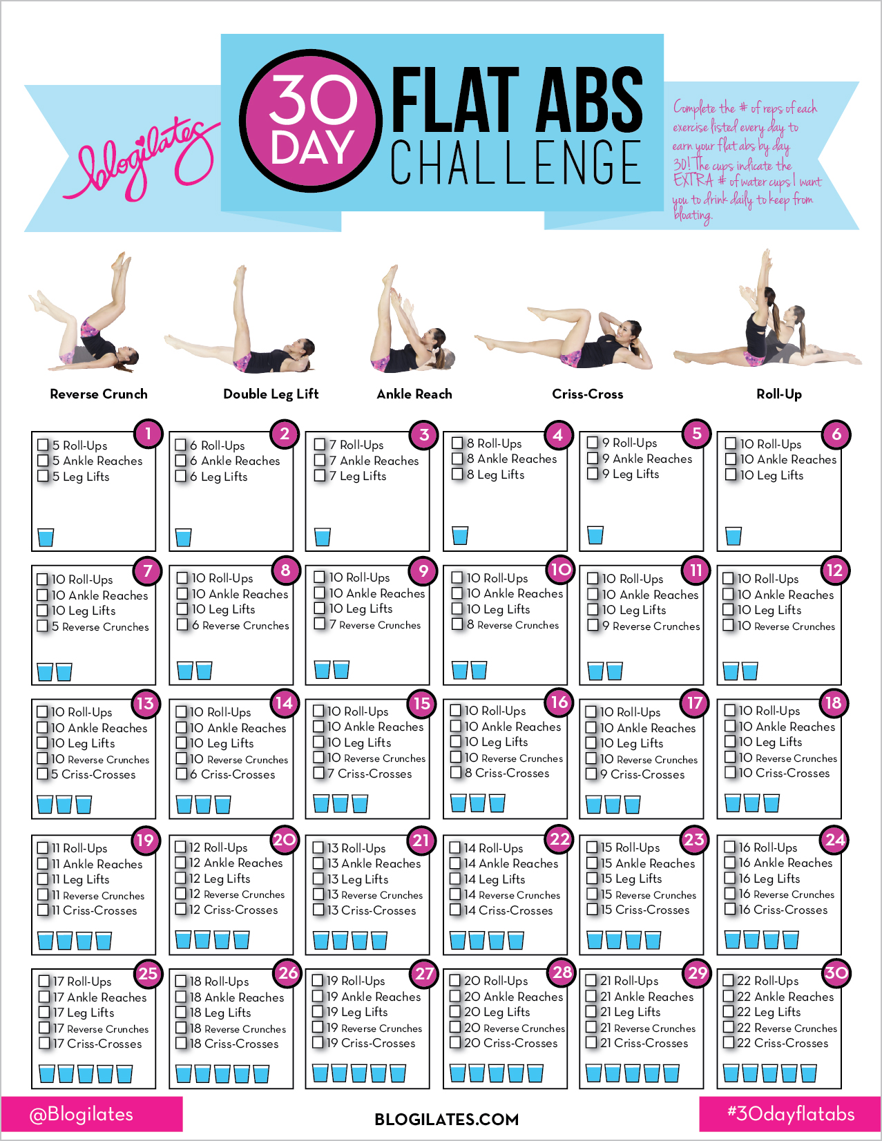 30 day 6 2025 pack ab challenge