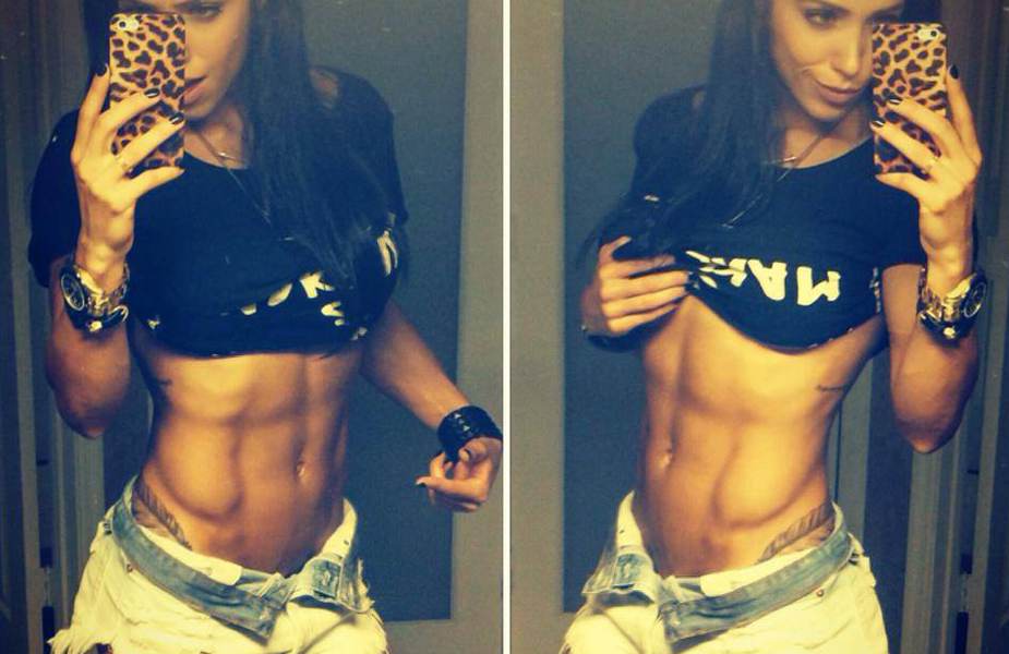 74 Inspiring Fitness Girls With Ripped Abs You Need To See