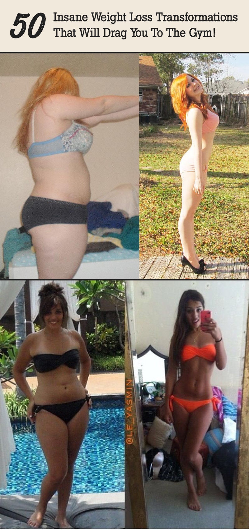 50 Insane Weight Loss Transformations That Will Drag You To The Gym!