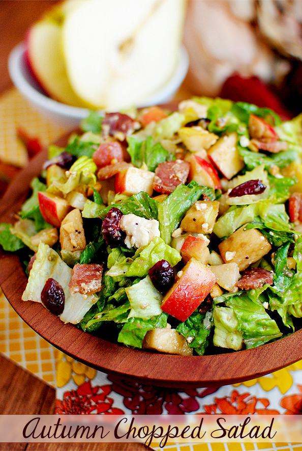 1. Autumn Chopped Salad