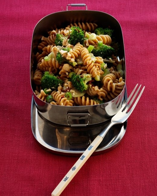 10. Pasta Salad with Broccoli and Peanuts