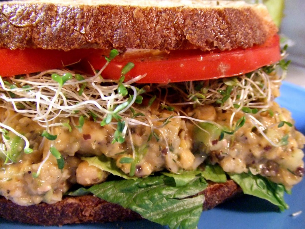 19. Chickpea ‘Tuna’ Salad Sandwich