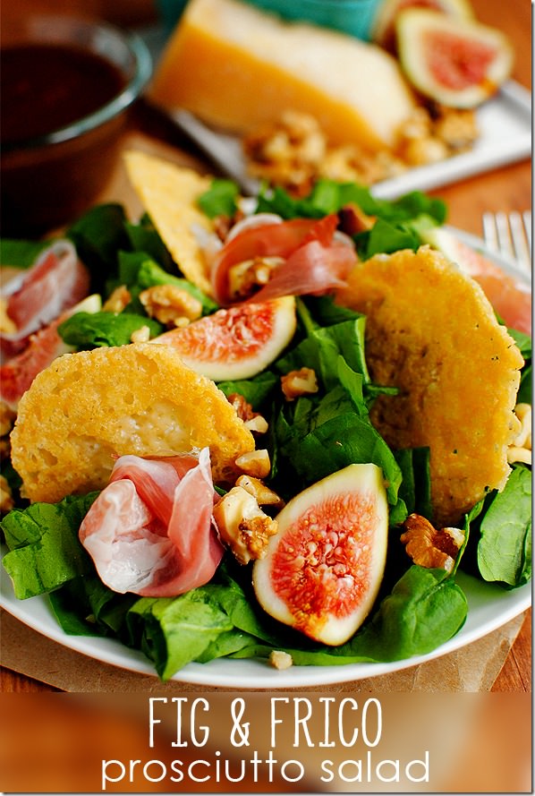 19. Fig & Frico Prosciutto Salad