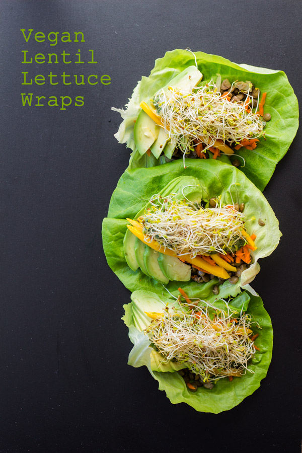 27. Lentil Veggie Lettuce Wraps