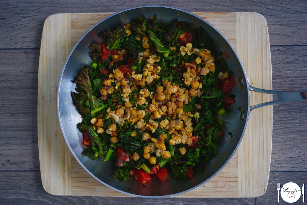 4. Kale Chickpea Bake