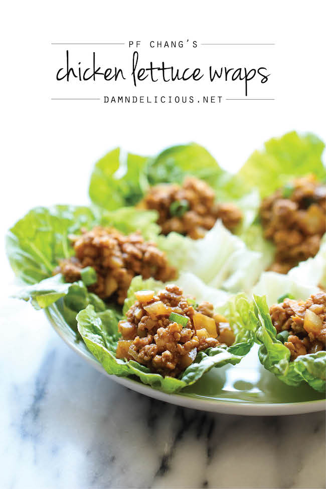 5. Chicken Lettuce Wraps