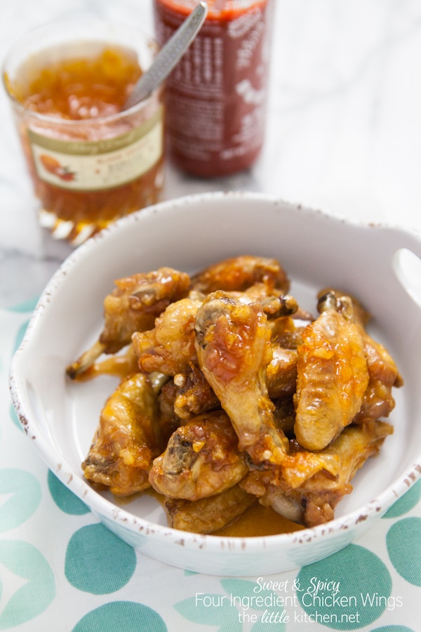 23. Sweet and Spicy Chicken Wings