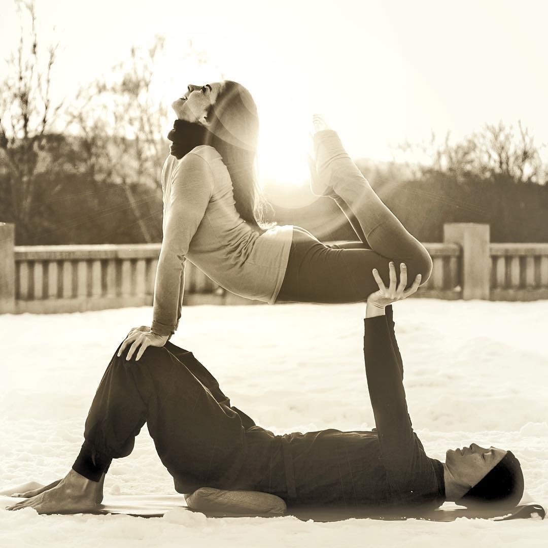 18 Yoga Poses For Two People - Try With Your Partner