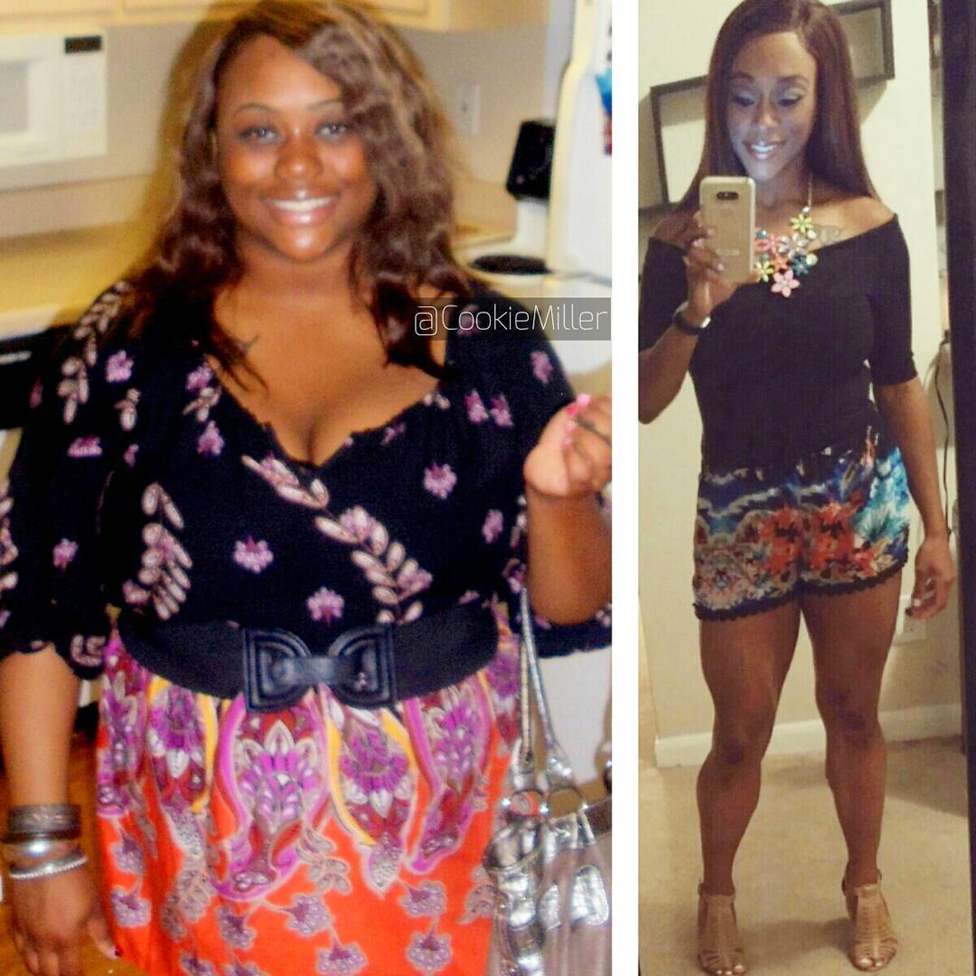 Cookie lost 70 pounds  Black Weight Loss Success