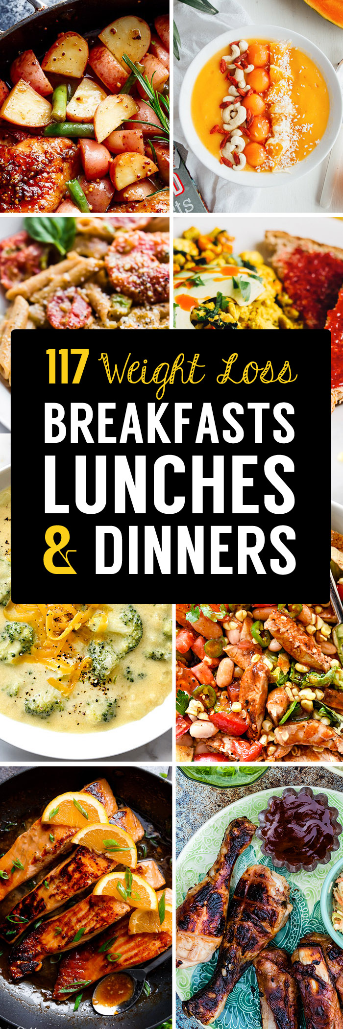 117 Weight Loss Meal Recipes For Every Time Of The Day! - TrimmedandToned
