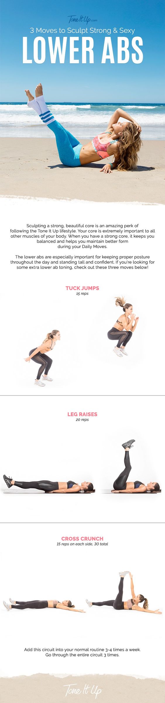 The Lazy Girls Lower Ab Workout