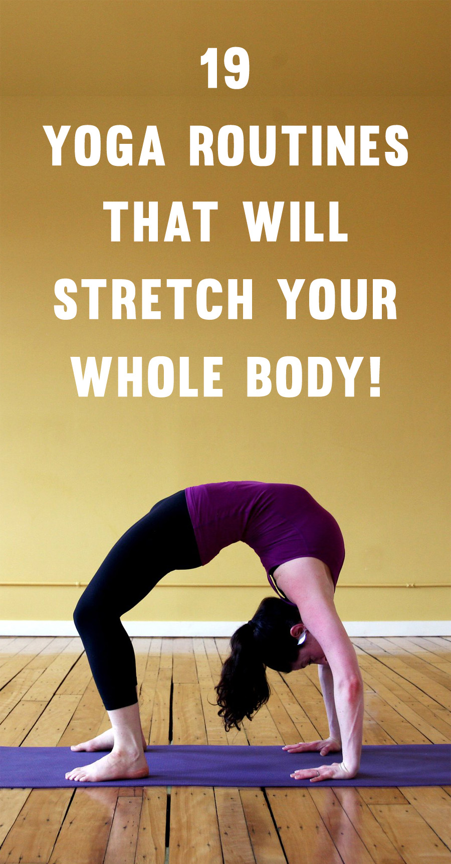 19 Yoga Routines That Will Stretch Your Whole Body & Make You Feel Amazing!  - TrimmedandToned