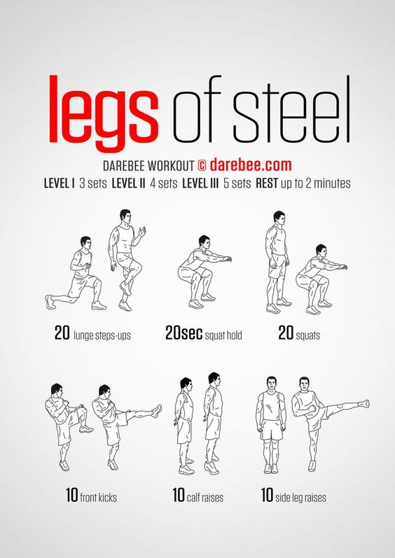 31 Leg Workouts That Will Shape Your Lower Body Perfectly ...