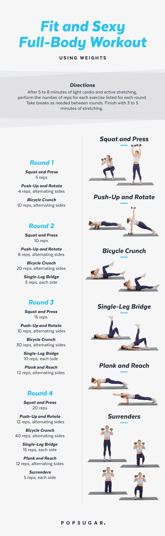 24 Full Body Weight Loss Workouts That Will Strip Belly Fat