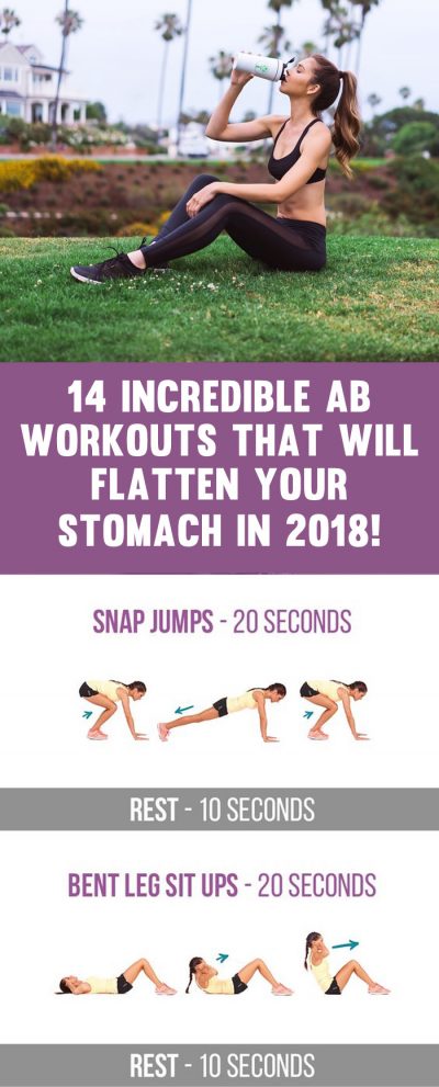 14 Incredible Ab Workouts That Will Flatten Your Stomach In 2018 ...