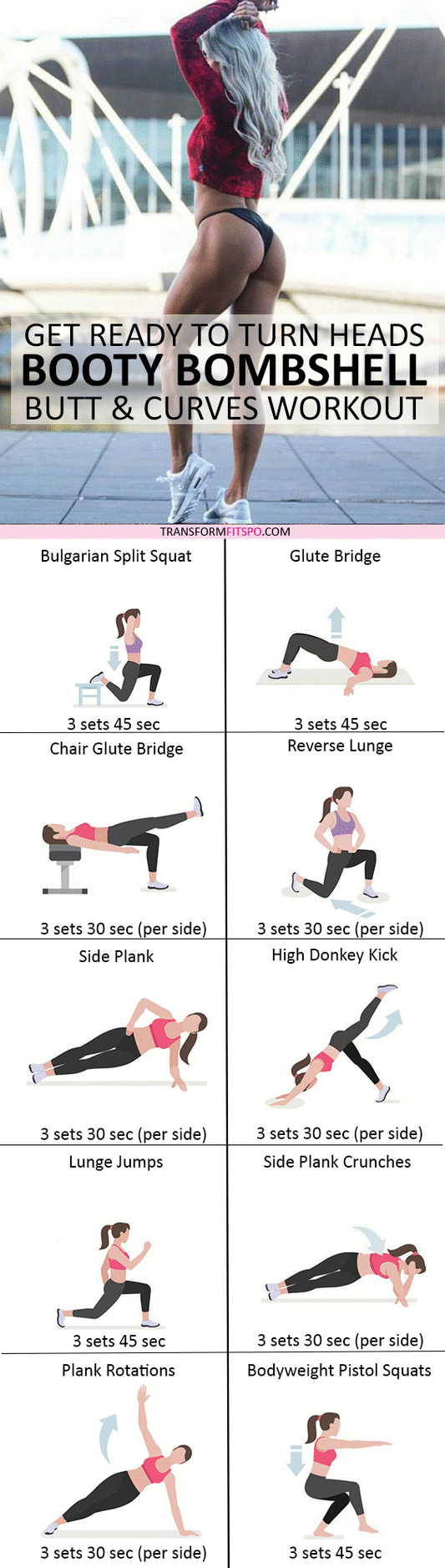 18 At Home Butt Workouts To Lift And Shape Your Booty Trimmedandtoned