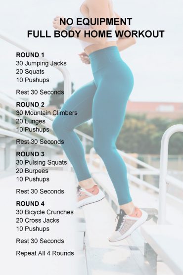 Gym Closed? 21 Of The Best Home Workouts With No Equipment Needed ...